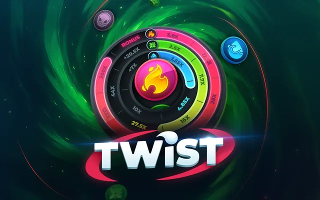 Twist β Rad van fortuin van InOut Games